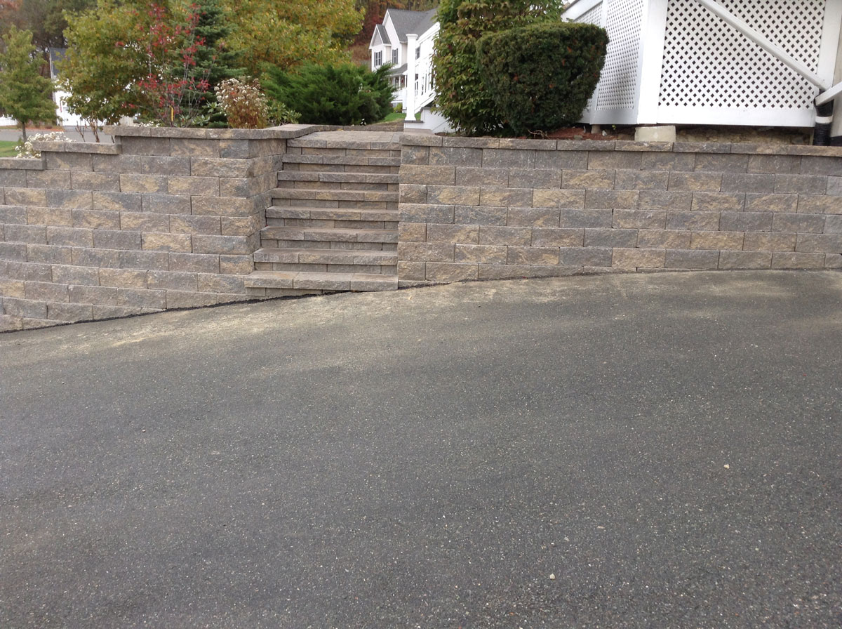 Wall, Steps, and Walkway – Bradford,  MA