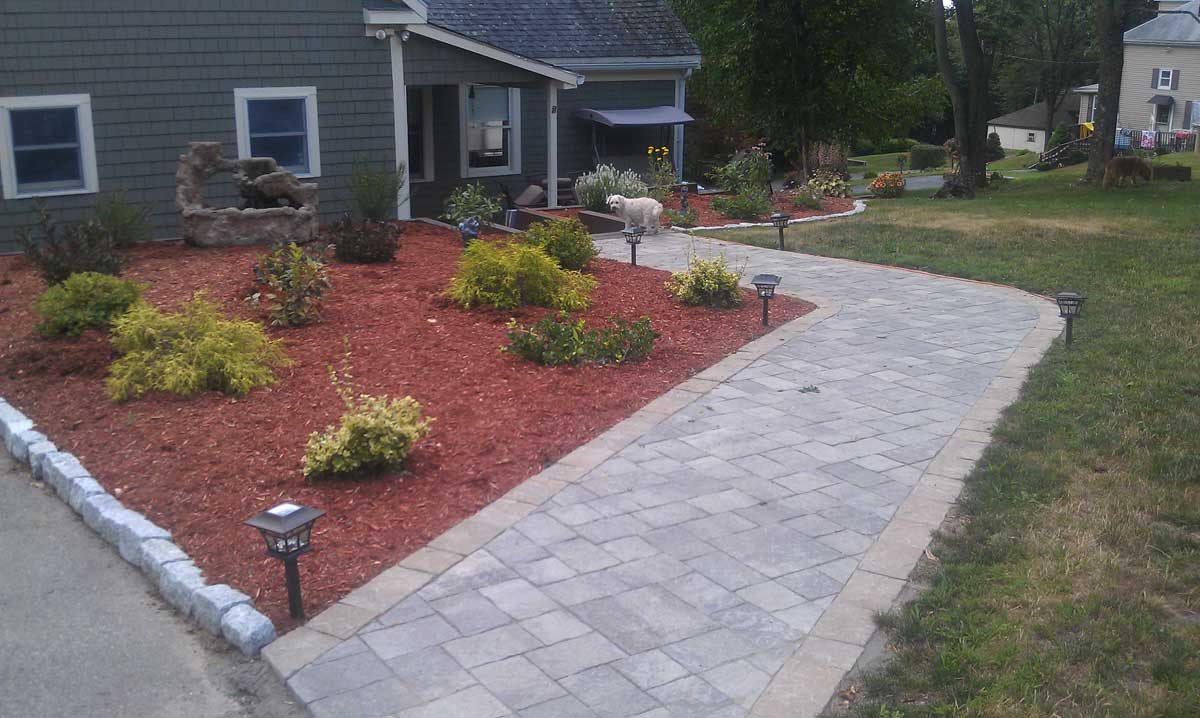 Planting with Walkway – Haverhill, MA